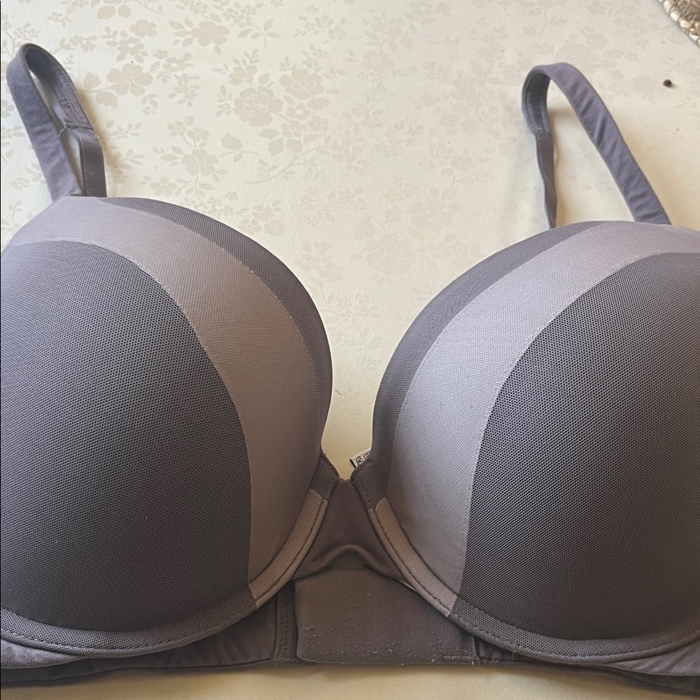 Victoria's Secret Charcoal and Gray Bra